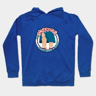 Only Strippers Shave Above the Knees Hoodie